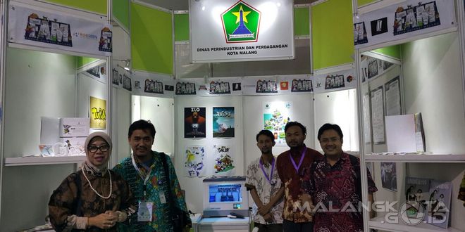 Kepala Disperindag Kota Malang dan anggota MCF mengikuti Hellofest 2016 di Plenary Hall Jakarta Convention Centre (JCC)